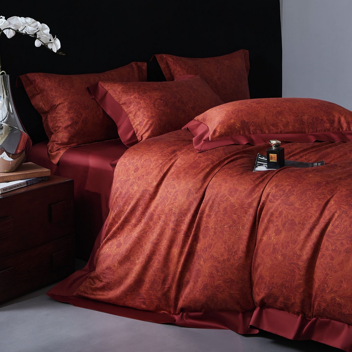 91家纺网 家纺一手货源 找家纺 南通朵美纺织品有限公司 2026新款100支天丝棉系列四件套 天作之合