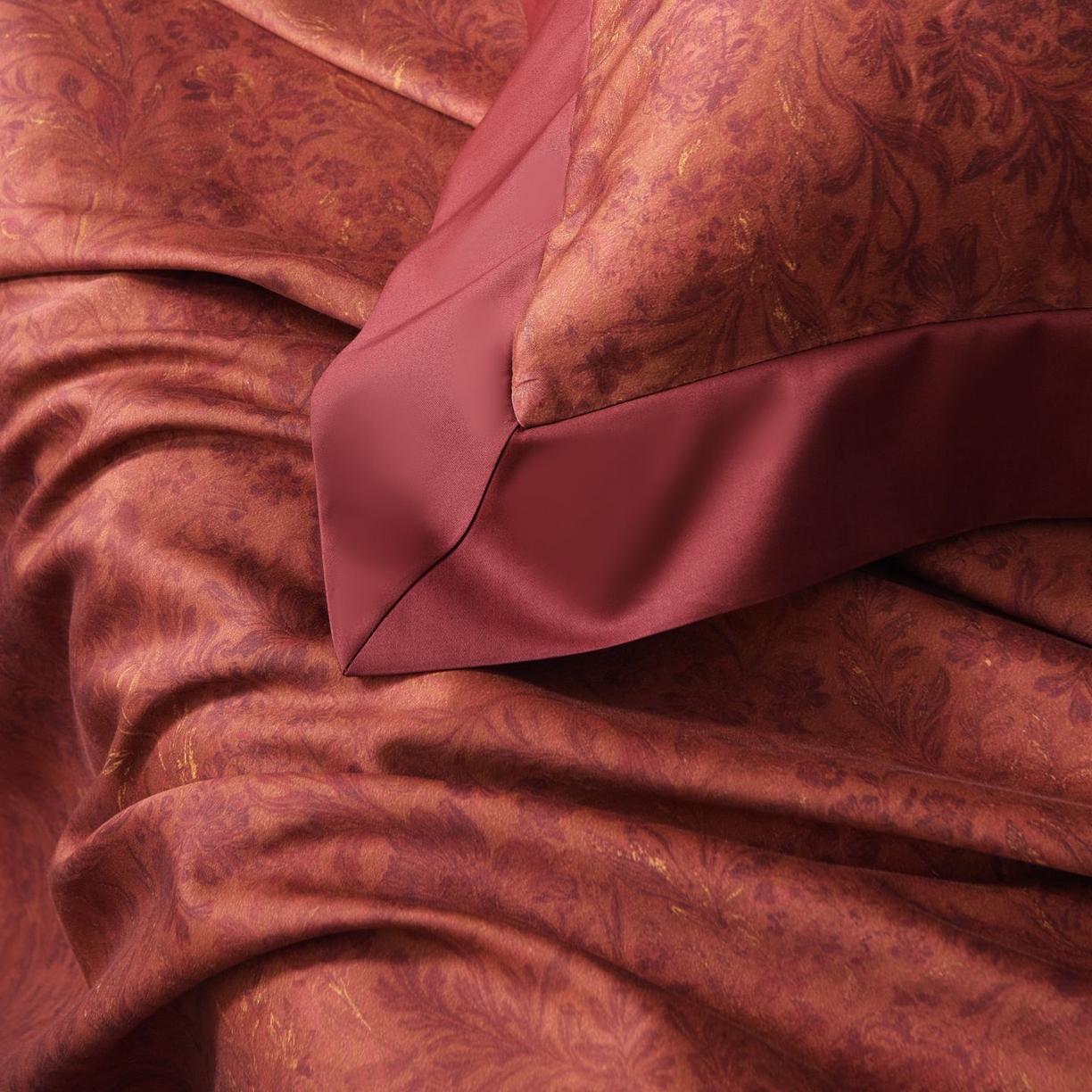 91家纺网 家纺一手货源 找家纺 南通朵美纺织品有限公司 2026新款100支天丝棉系列四件套 天作之合