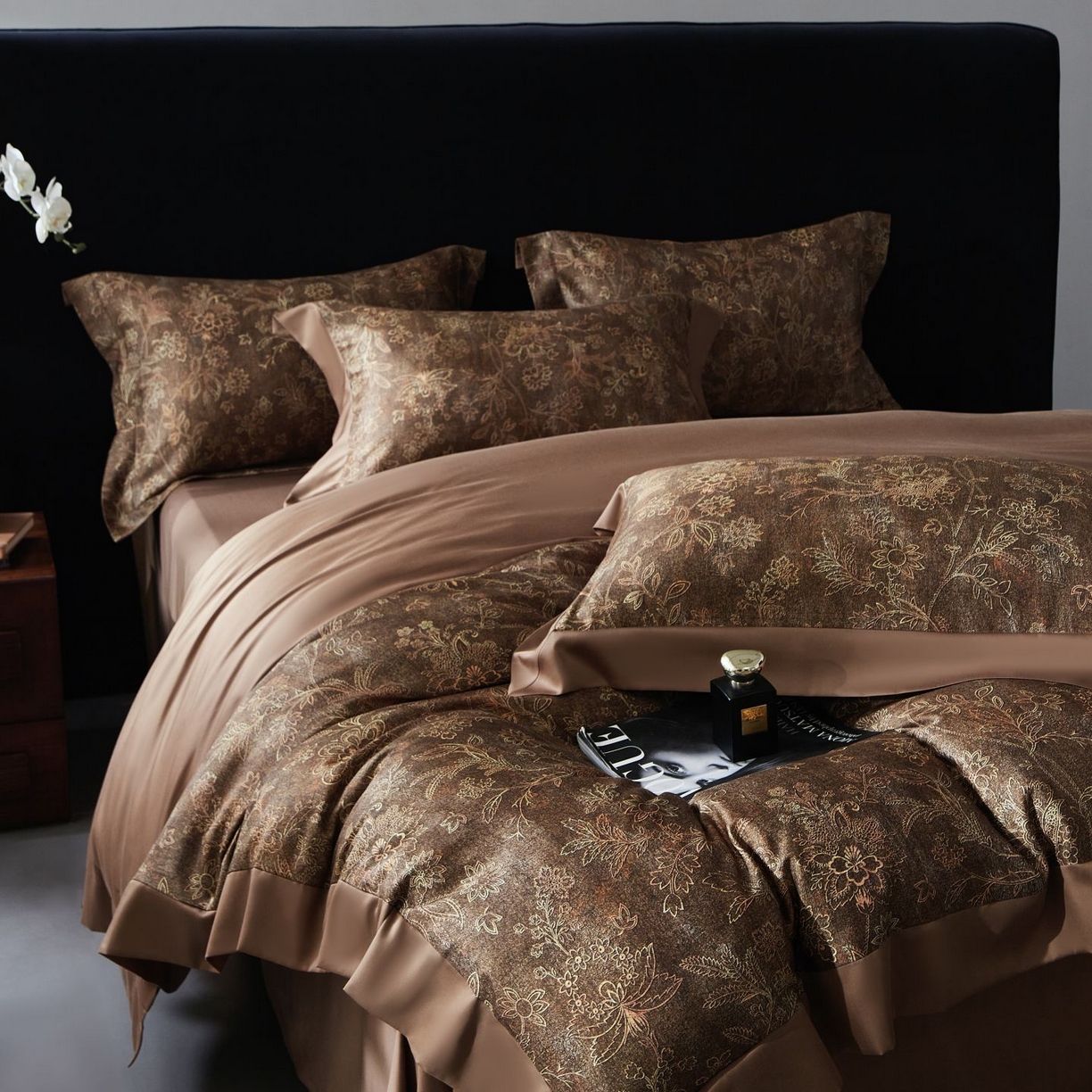 91家纺网 家纺一手货源 找家纺 南通朵美纺织品有限公司 2026新款100支天丝棉系列四件套 芝蘭