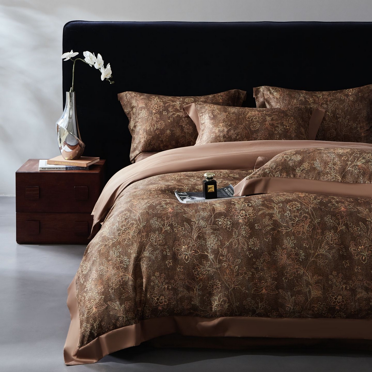 91家纺网 家纺一手货源 找家纺 南通朵美纺织品有限公司 2026新款100支天丝棉系列四件套 芝蘭