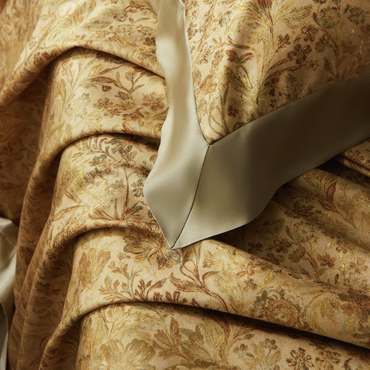 91家纺网 家纺一手货源 找家纺 南通朵美纺织品有限公司 2026新款100支天丝棉系列四件套 锦香