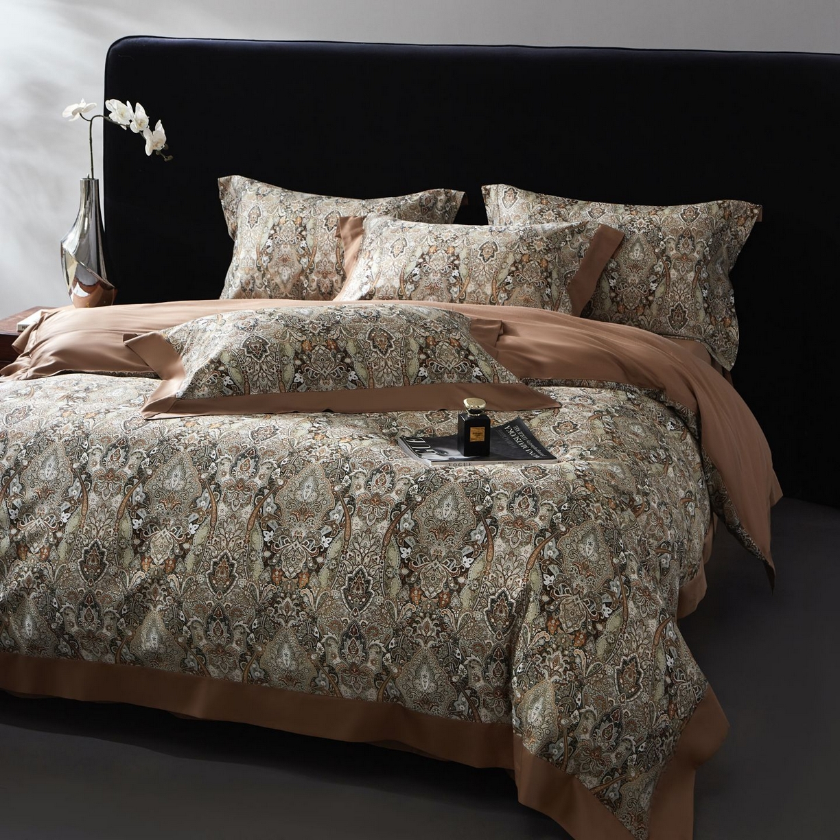 91家纺网 家纺一手货源 找家纺 南通朵美纺织品有限公司 2026新款100支天丝棉系列四件套 卡顿