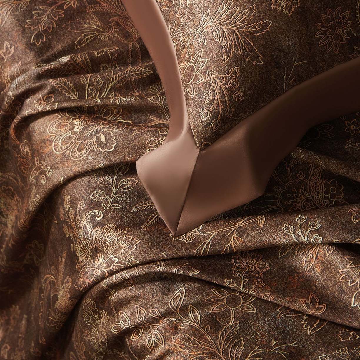 91家纺网 家纺一手货源 找家纺 南通朵美纺织品有限公司 2026新款100支天丝棉系列四件套 芝蘭