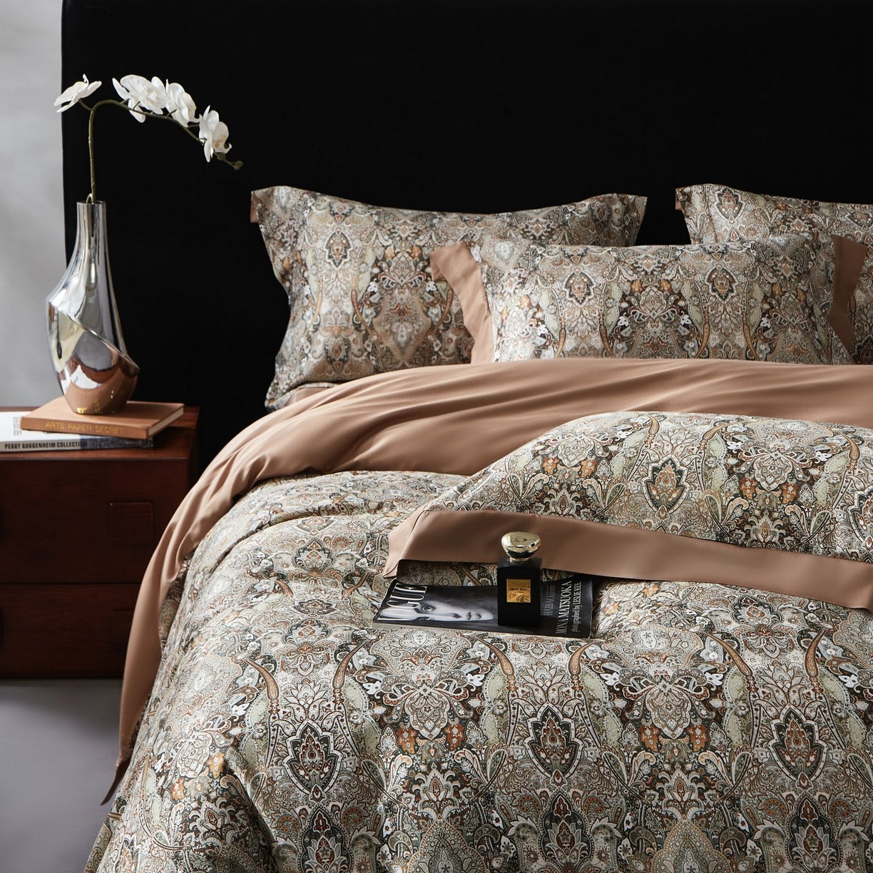 91家纺网 家纺一手货源 找家纺 南通朵美纺织品有限公司 2026新款100支天丝棉系列四件套 卡顿