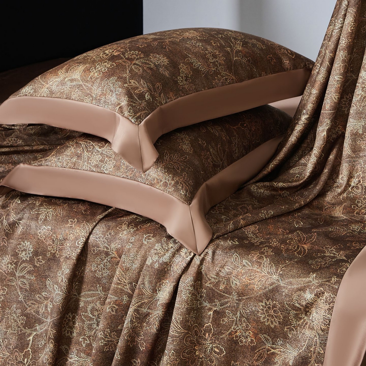 91家纺网 家纺一手货源 找家纺 南通朵美纺织品有限公司 2026新款100支天丝棉系列四件套 芝蘭