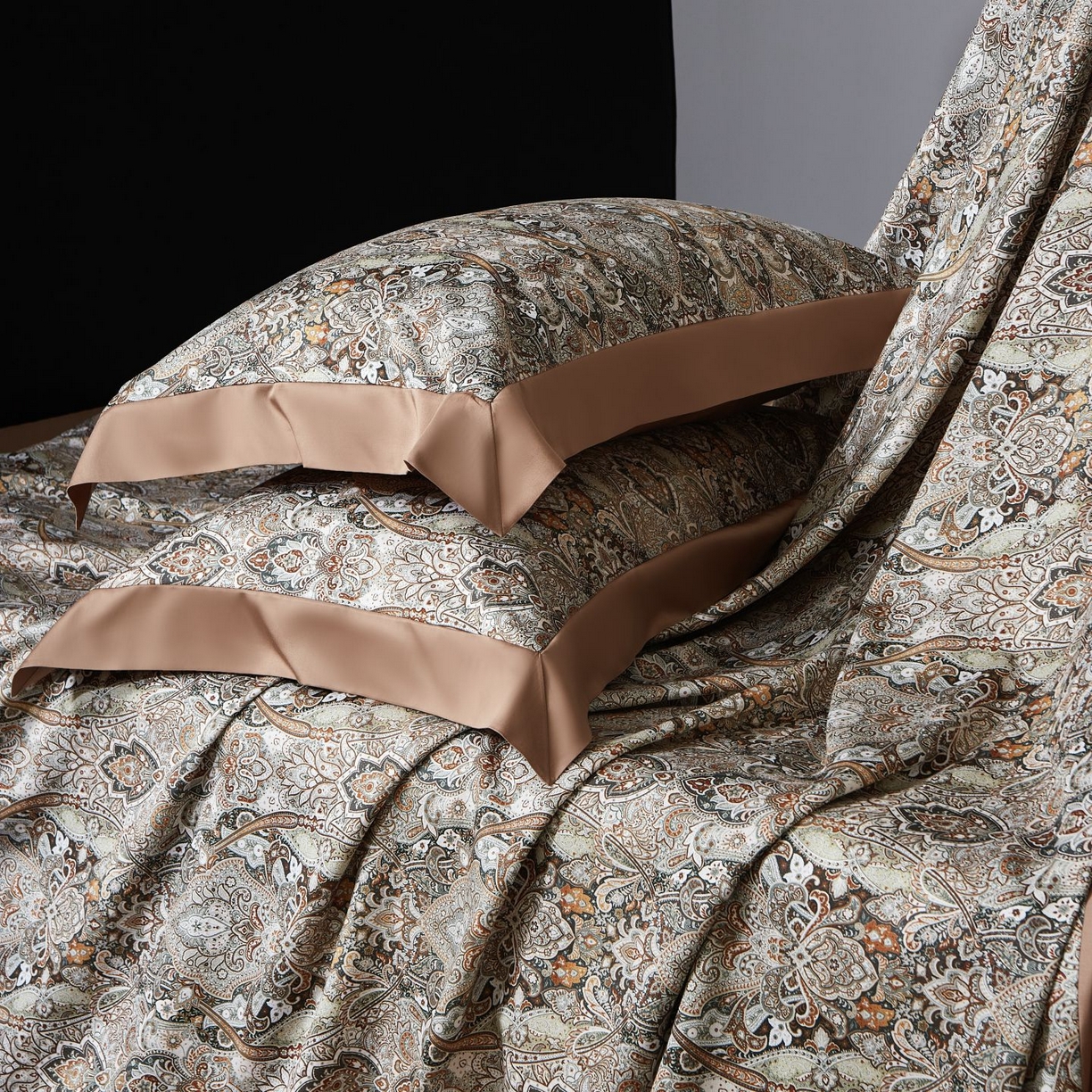 91家纺网 家纺一手货源 找家纺 南通朵美纺织品有限公司 2026新款100支天丝棉系列四件套 卡顿