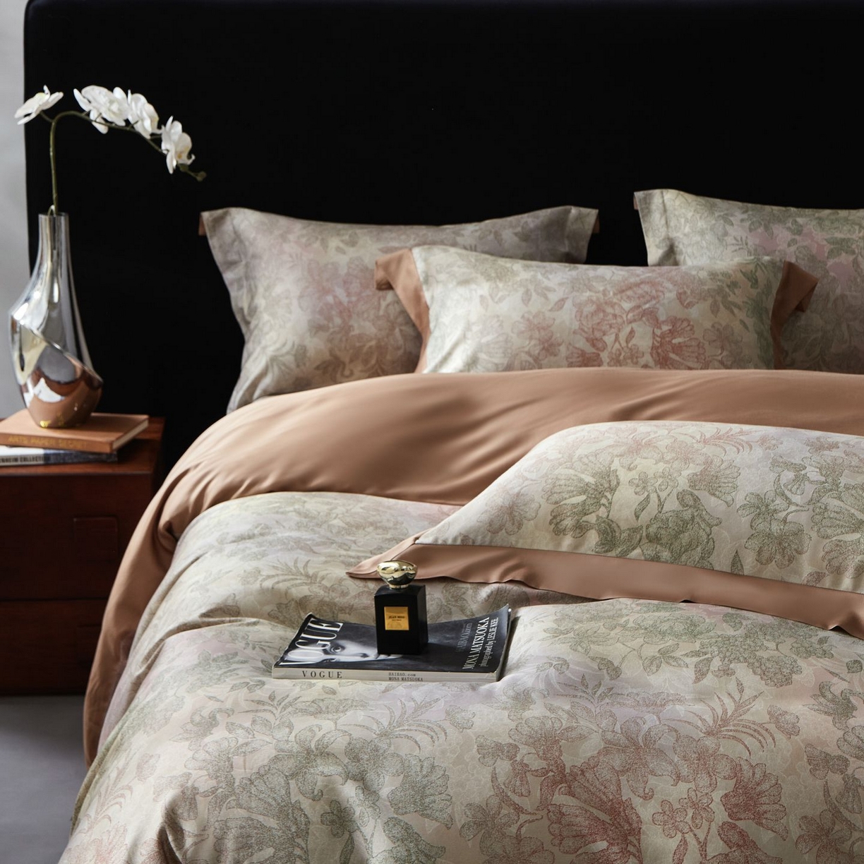 91家纺网 家纺一手货源 找家纺 南通朵美纺织品有限公司 2026新款100支天丝棉系列四件套 汀山芳韵