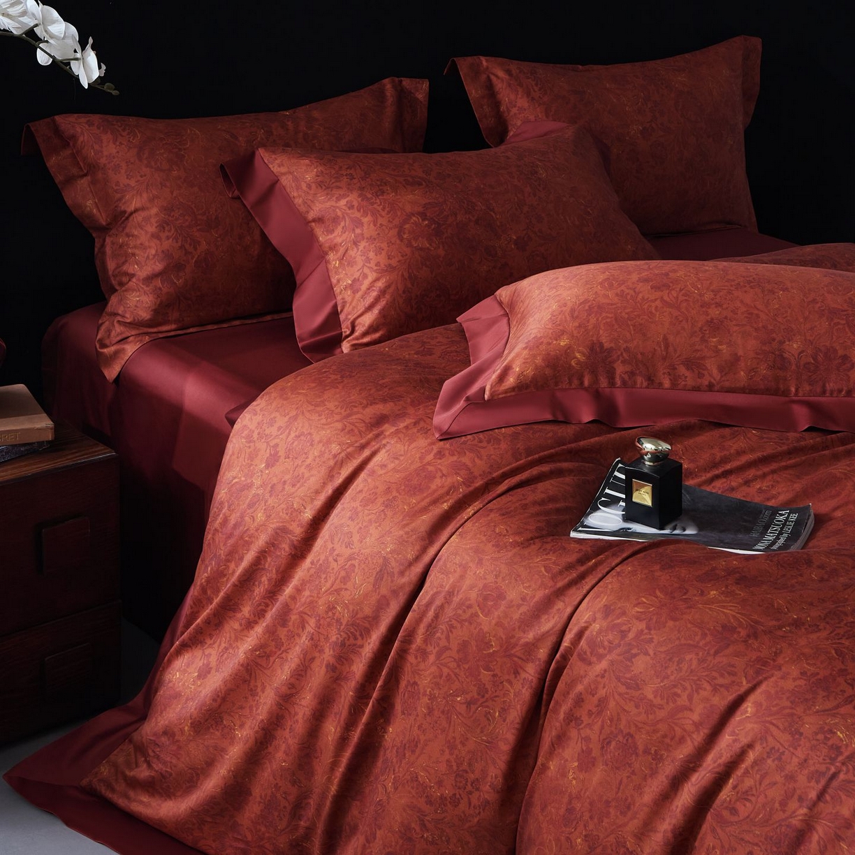 91家纺网 家纺一手货源 找家纺 南通朵美纺织品有限公司 2026新款100支天丝棉系列四件套 天作之合