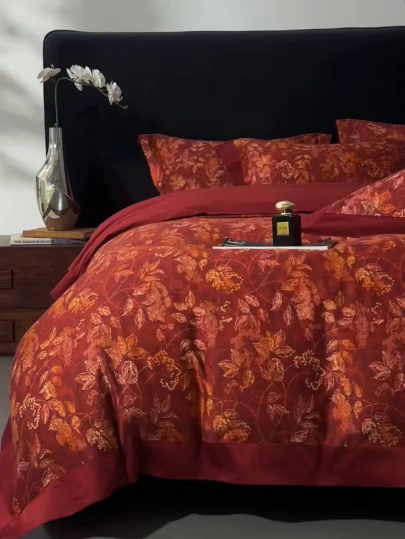 91家纺网 家纺一手货源 找家纺 （总）南通朵美纺织品有限公司 2026新款100支天丝棉系列四件套