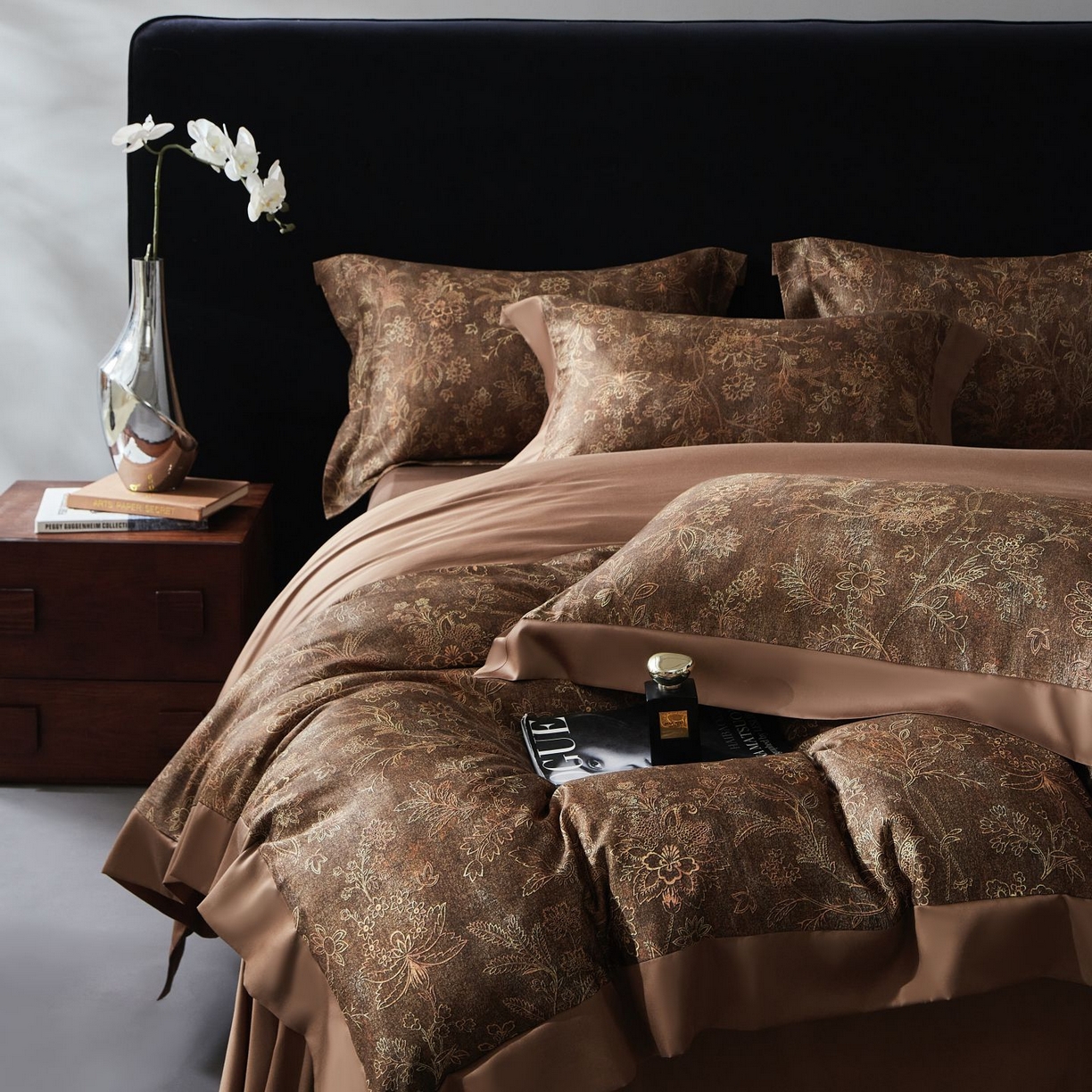 91家纺网 家纺一手货源 找家纺 南通朵美纺织品有限公司 2026新款100支天丝棉系列四件套 芝蘭