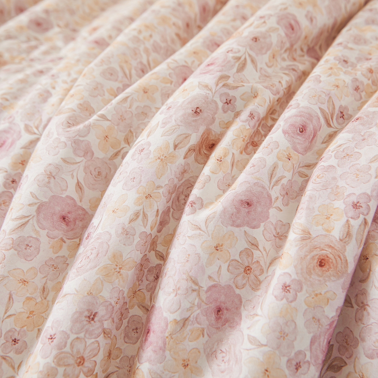 91家纺网 家纺一手货源 找家纺 宜凡家纺 2026新款全棉数码印花夏被床盖四件套④号系列 醒春集