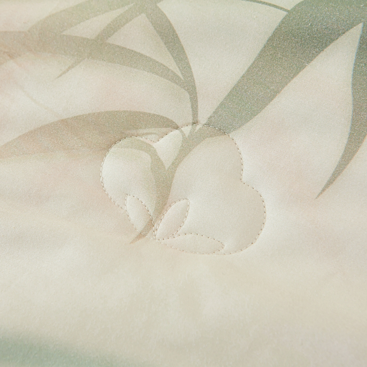 91家纺网 家纺一手货源 找家纺 宜凡家纺 2026新款全棉数码印花夏被床盖四件套④号系列 竹影 绿