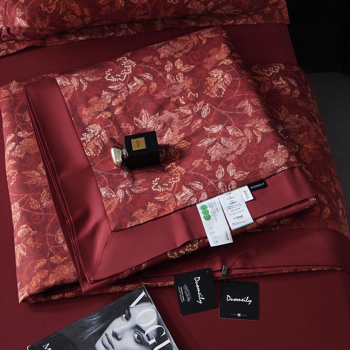 91家纺网 家纺一手货源 找家纺 （总）南通朵美纺织品有限公司 2026新款100支天丝棉夏被四件套系列