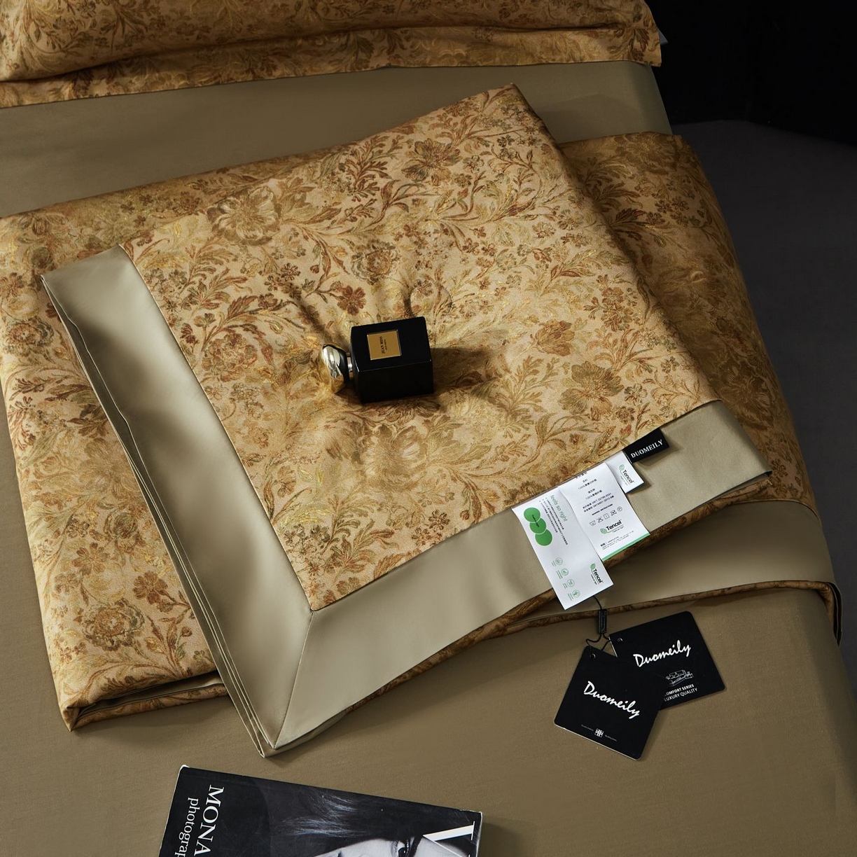 91家纺网 家纺一手货源 找家纺 （总）南通朵美纺织品有限公司 2026新款100支天丝棉夏被四件套系列