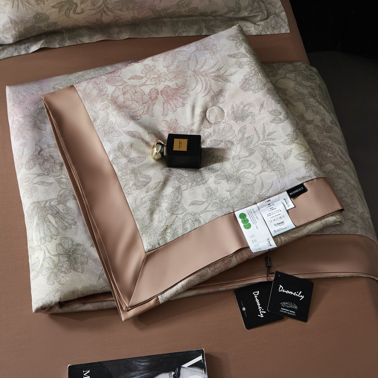 91家纺网 家纺一手货源 找家纺 （总）南通朵美纺织品有限公司 2026新款100支天丝棉夏被四件套系列