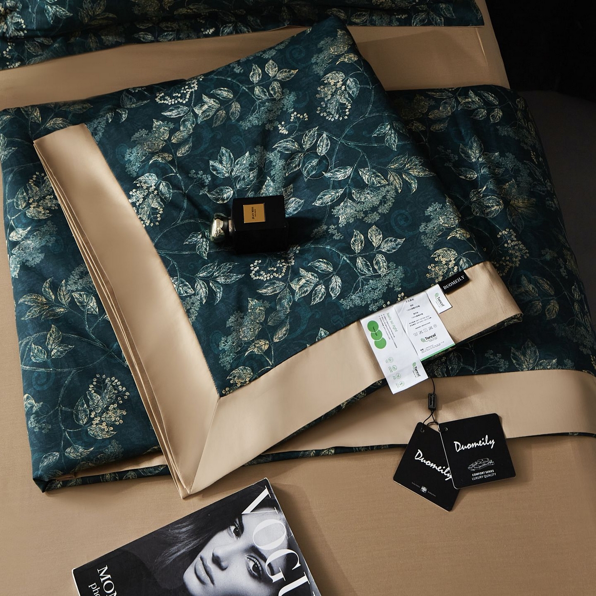 91家纺网 家纺一手货源 找家纺 （总）南通朵美纺织品有限公司 2026新款100支天丝棉夏被四件套系列