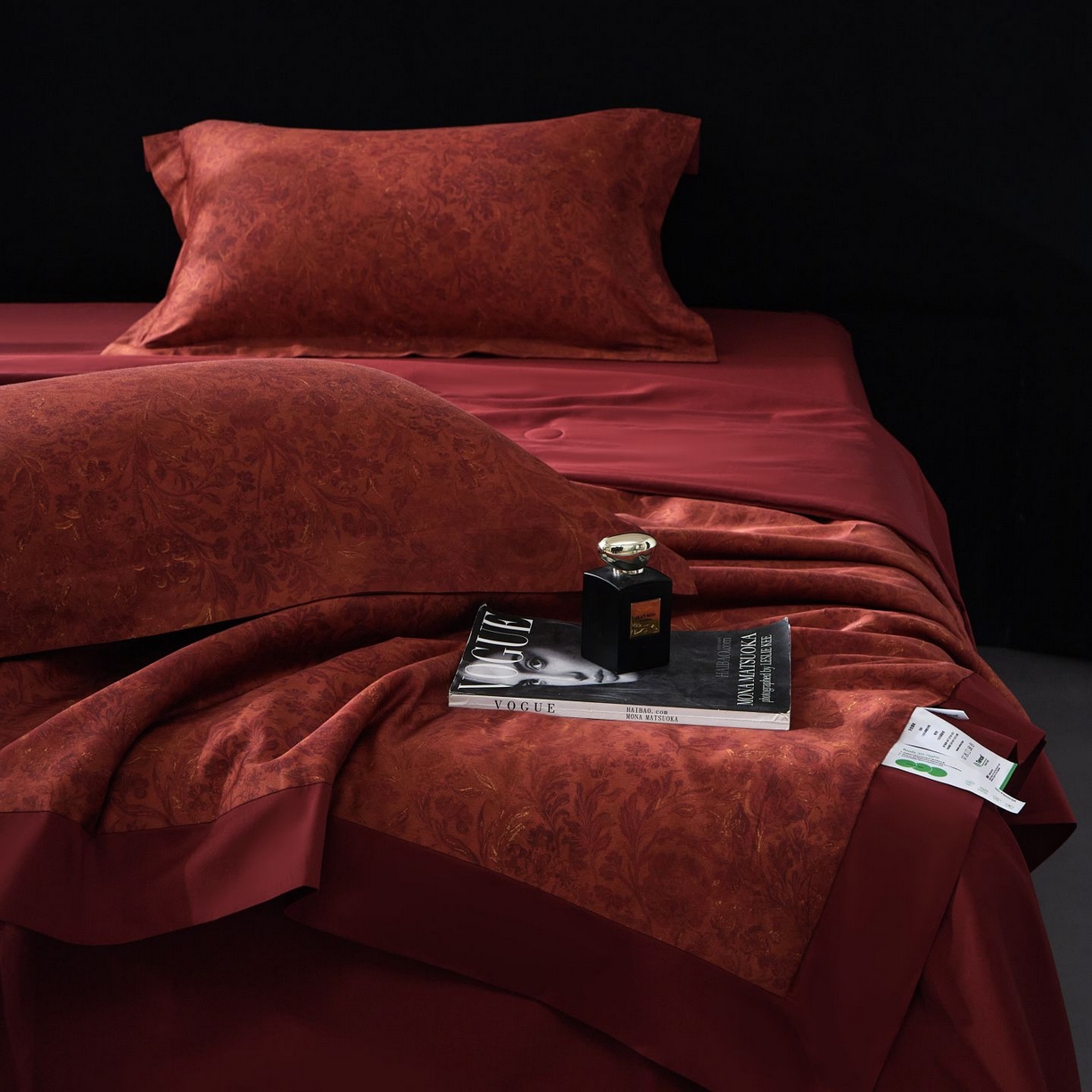 91家纺网 家纺一手货源 找家纺 南通朵美纺织品有限公司 2026新款100支天丝棉夏被四件套系列 天作之合