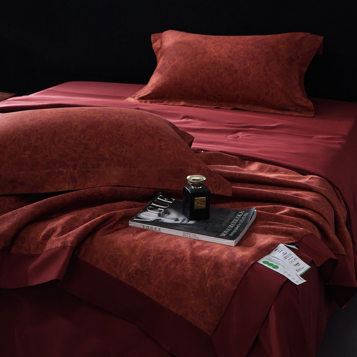 91家纺网 家纺一手货源 找家纺 南通朵美纺织品有限公司 2026新款100支天丝棉夏被四件套系列 天作之合