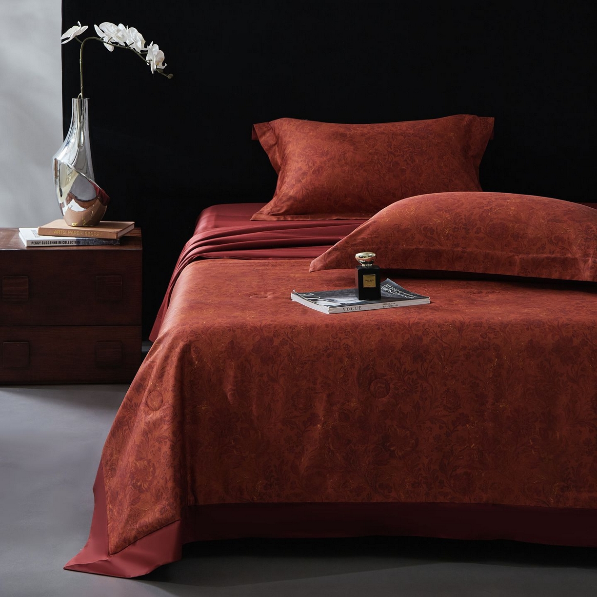 91家纺网 家纺一手货源 找家纺 南通朵美纺织品有限公司 2026新款100支天丝棉夏被四件套系列 天作之合