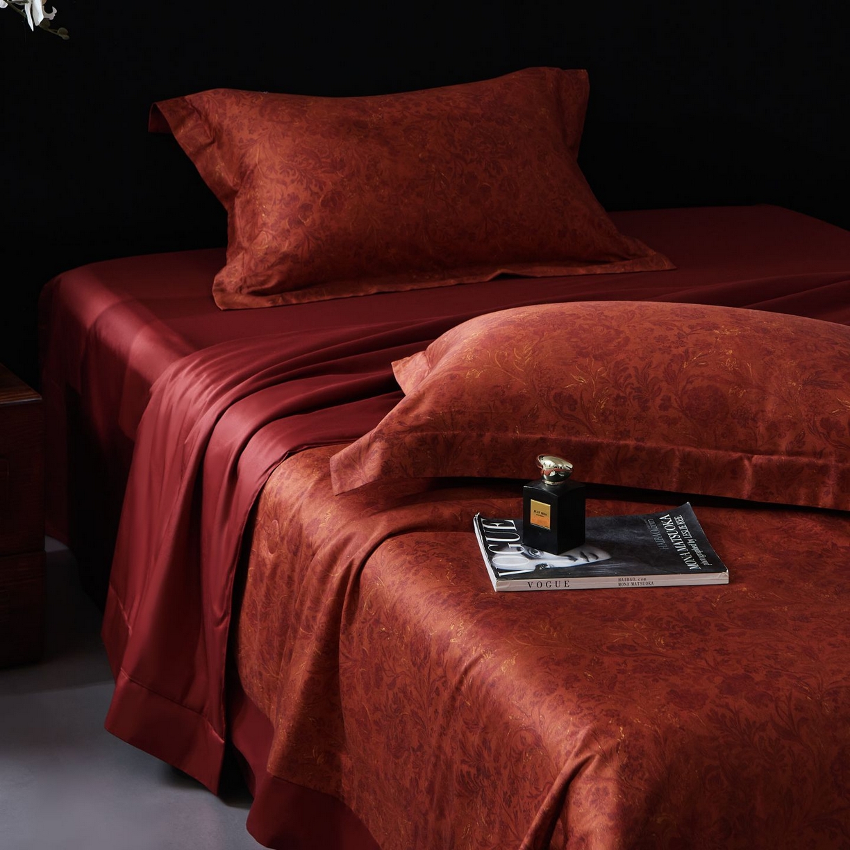 91家纺网 家纺一手货源 找家纺 南通朵美纺织品有限公司 2026新款100支天丝棉夏被四件套系列 天作之合