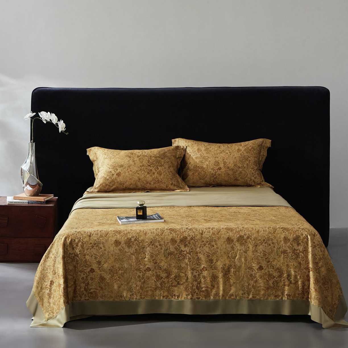 91家纺网 家纺一手货源 找家纺 南通朵美纺织品有限公司 2026新款100支天丝棉夏被四件套系列 锦香