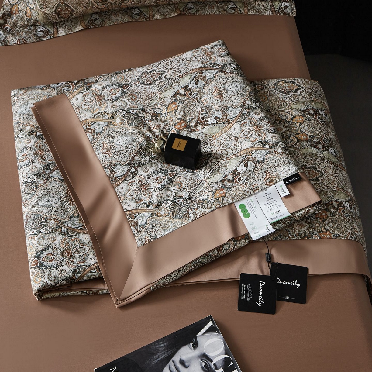 91家纺网 家纺一手货源 找家纺 （总）南通朵美纺织品有限公司 2026新款100支天丝棉夏被四件套系列