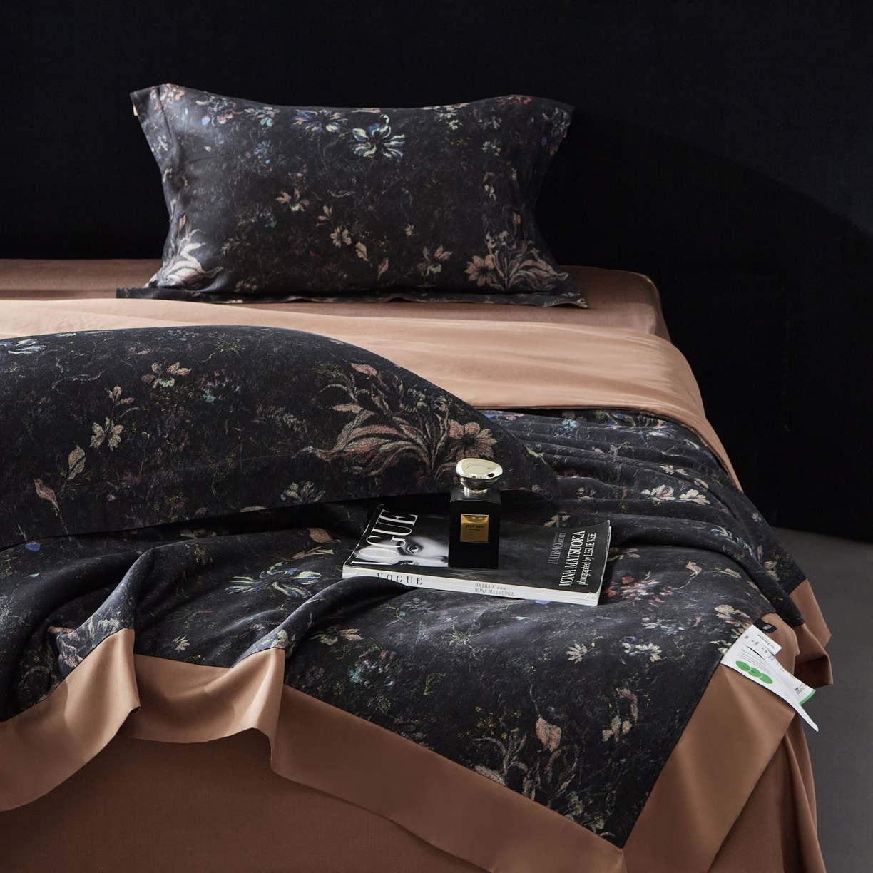 91家纺网 家纺一手货源 找家纺 南通朵美纺织品有限公司 2026新款100支天丝棉夏被四件套系列 花案