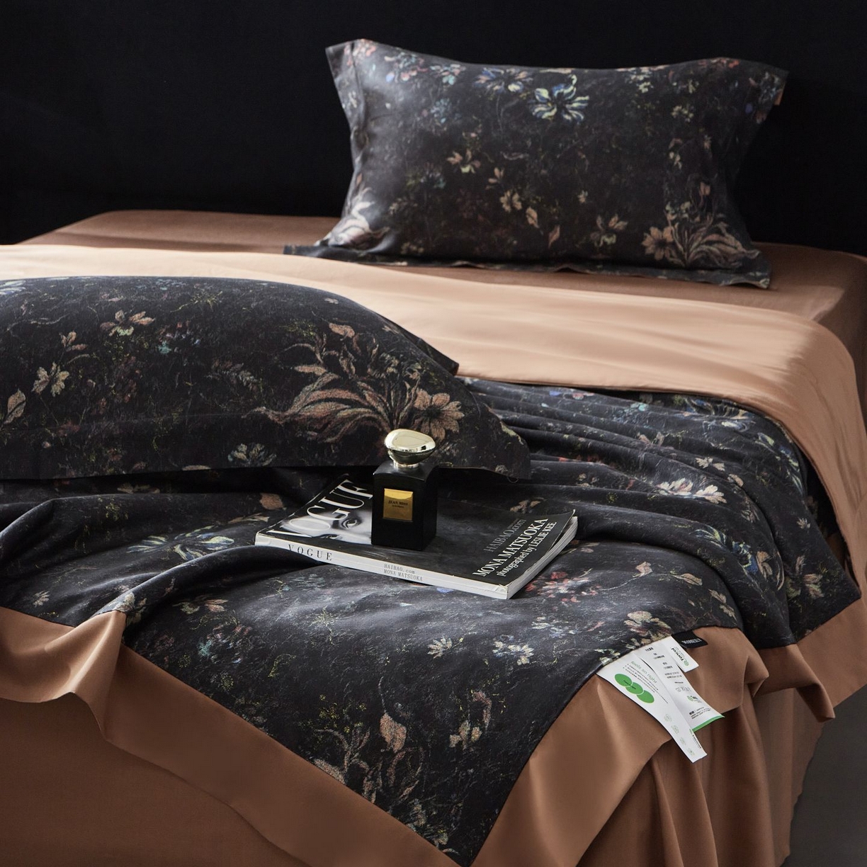 91家纺网 家纺一手货源 找家纺 南通朵美纺织品有限公司 2026新款100支天丝棉夏被四件套系列 花案