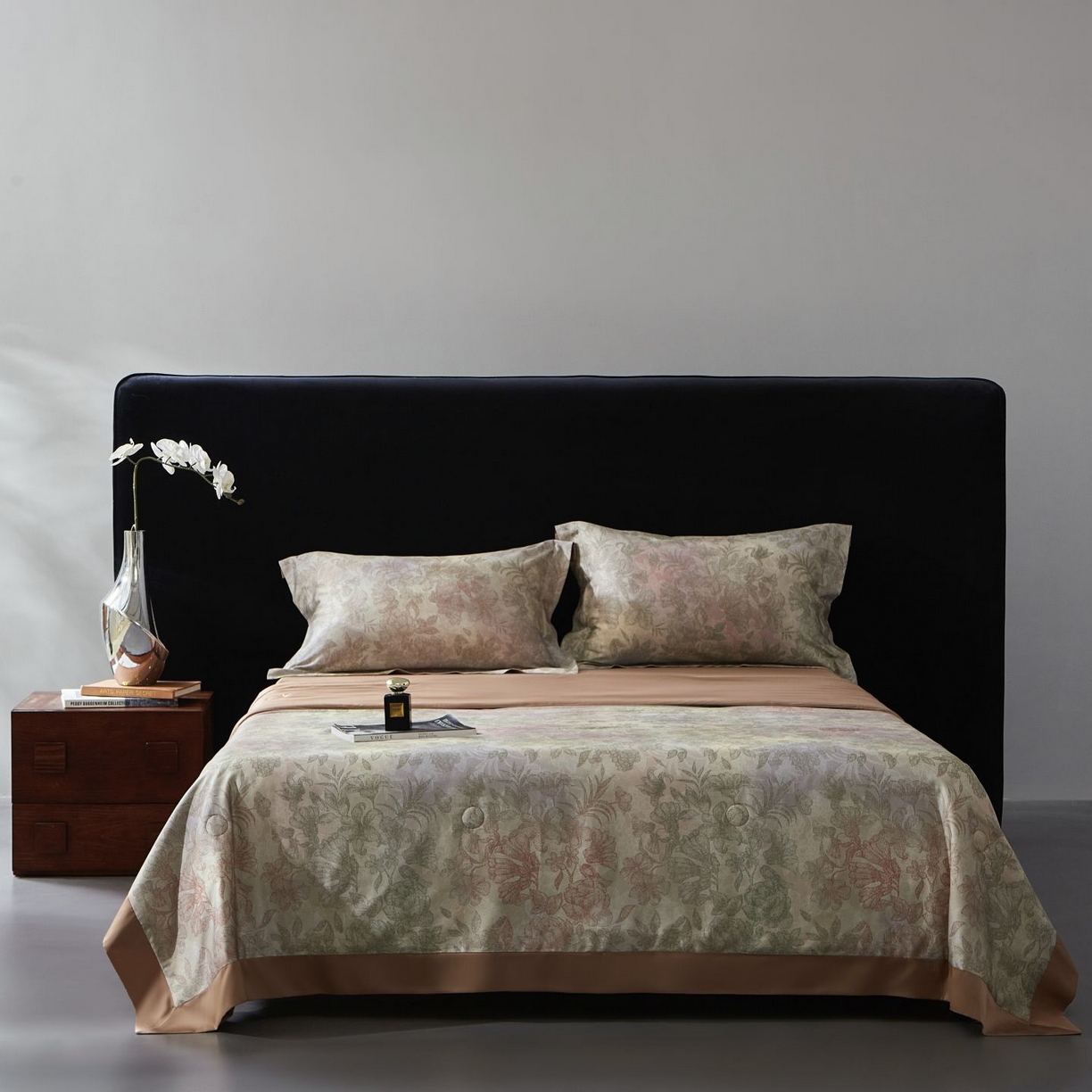 91家纺网 家纺一手货源 找家纺 南通朵美纺织品有限公司 2026新款100支天丝棉夏被四件套系列 汀山芳韵