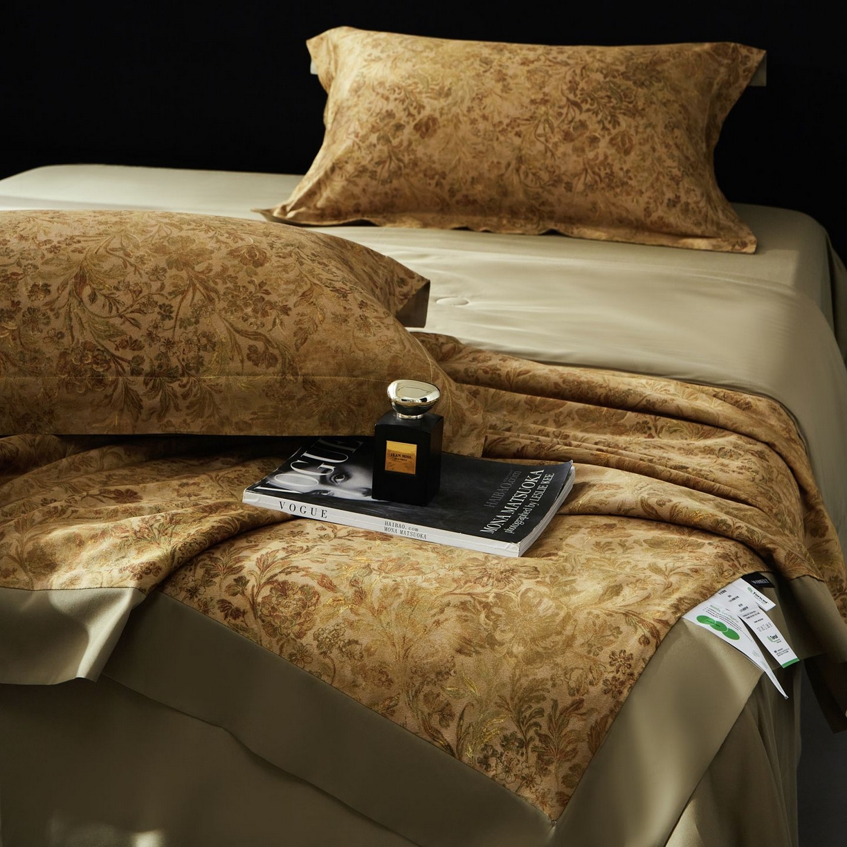 91家纺网 家纺一手货源 找家纺 南通朵美纺织品有限公司 2026新款100支天丝棉夏被四件套系列 锦香