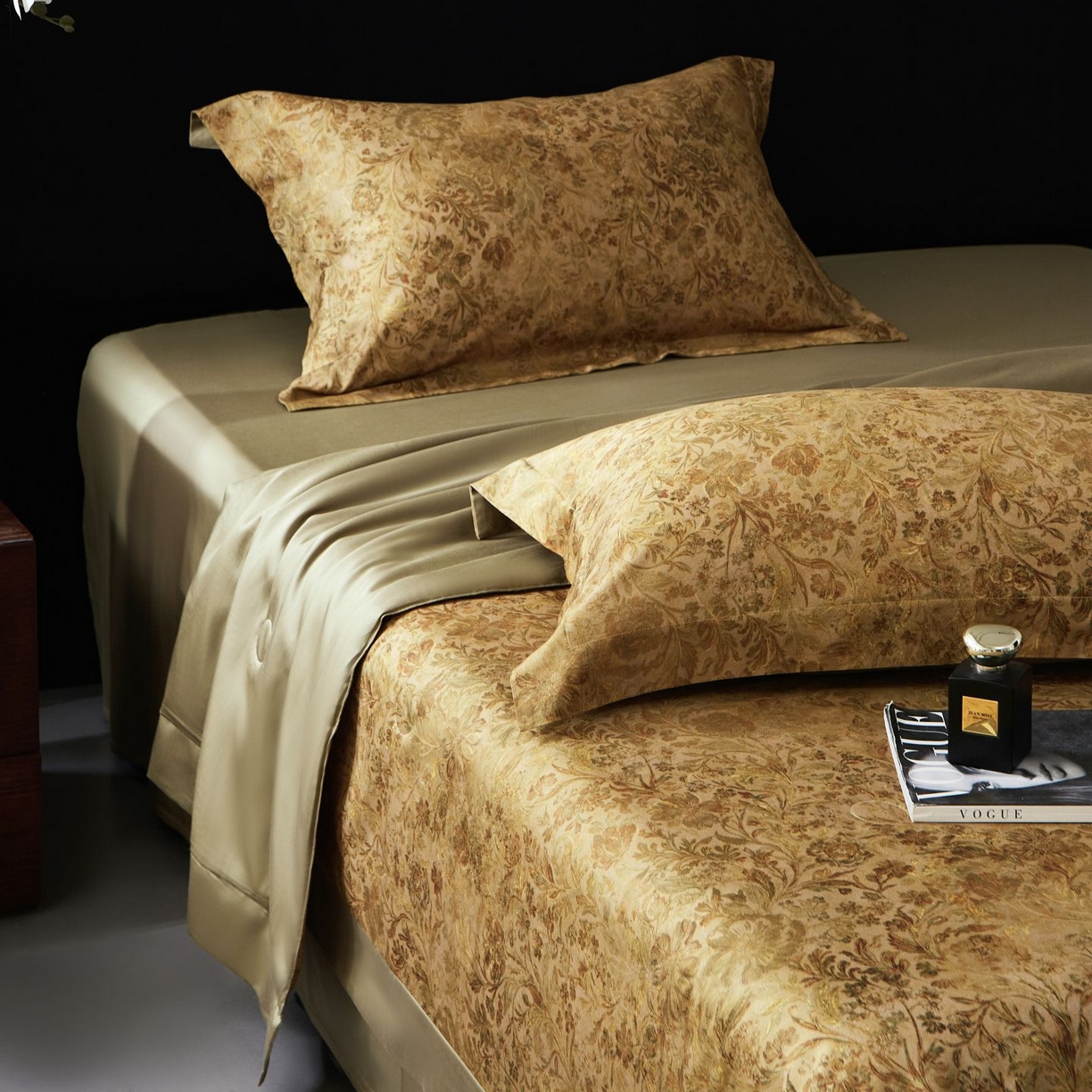 91家纺网 家纺一手货源 找家纺 南通朵美纺织品有限公司 2026新款100支天丝棉夏被四件套系列 锦香