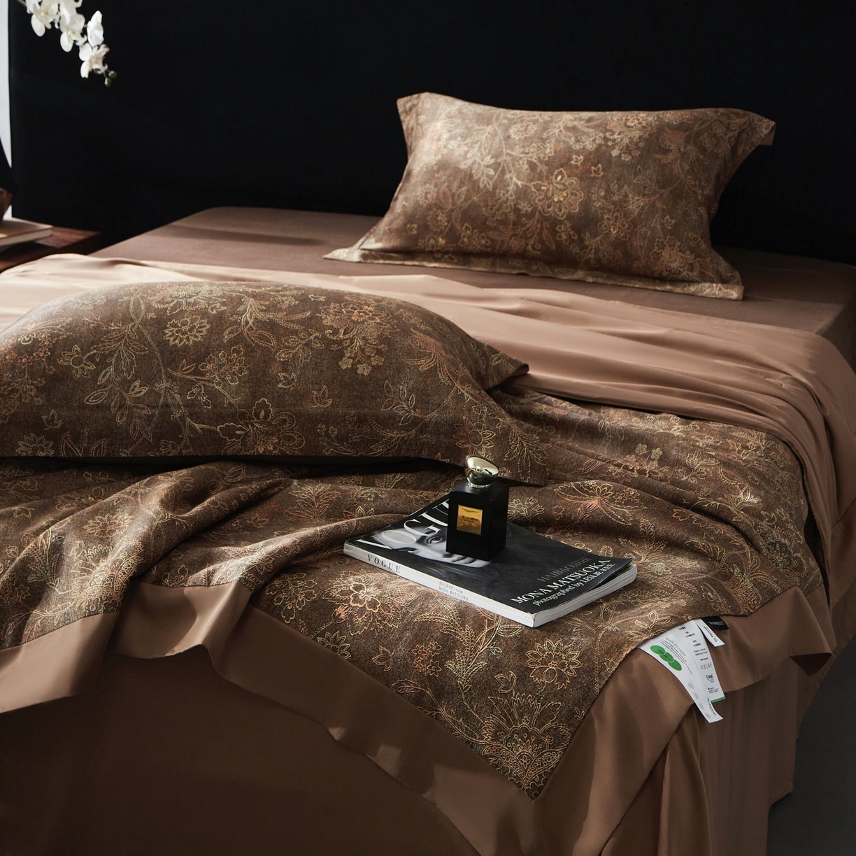 91家纺网 家纺一手货源 找家纺 南通朵美纺织品有限公司 2026新款100支天丝棉夏被四件套系列 芝蘭