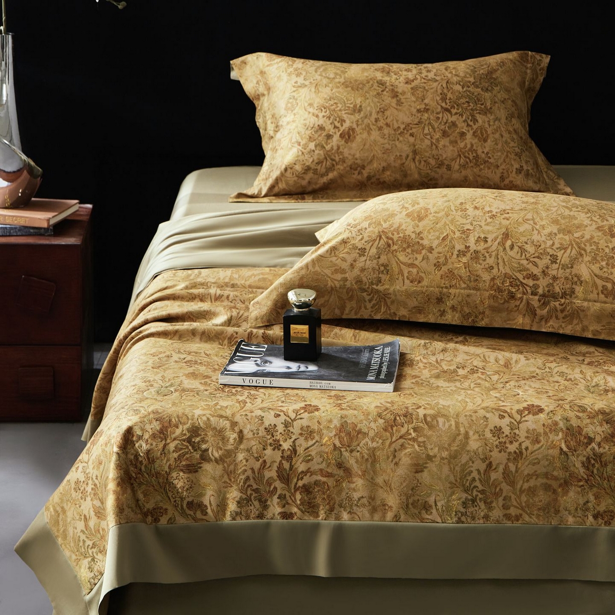 91家纺网 家纺一手货源 找家纺 南通朵美纺织品有限公司 2026新款100支天丝棉夏被四件套系列 锦香