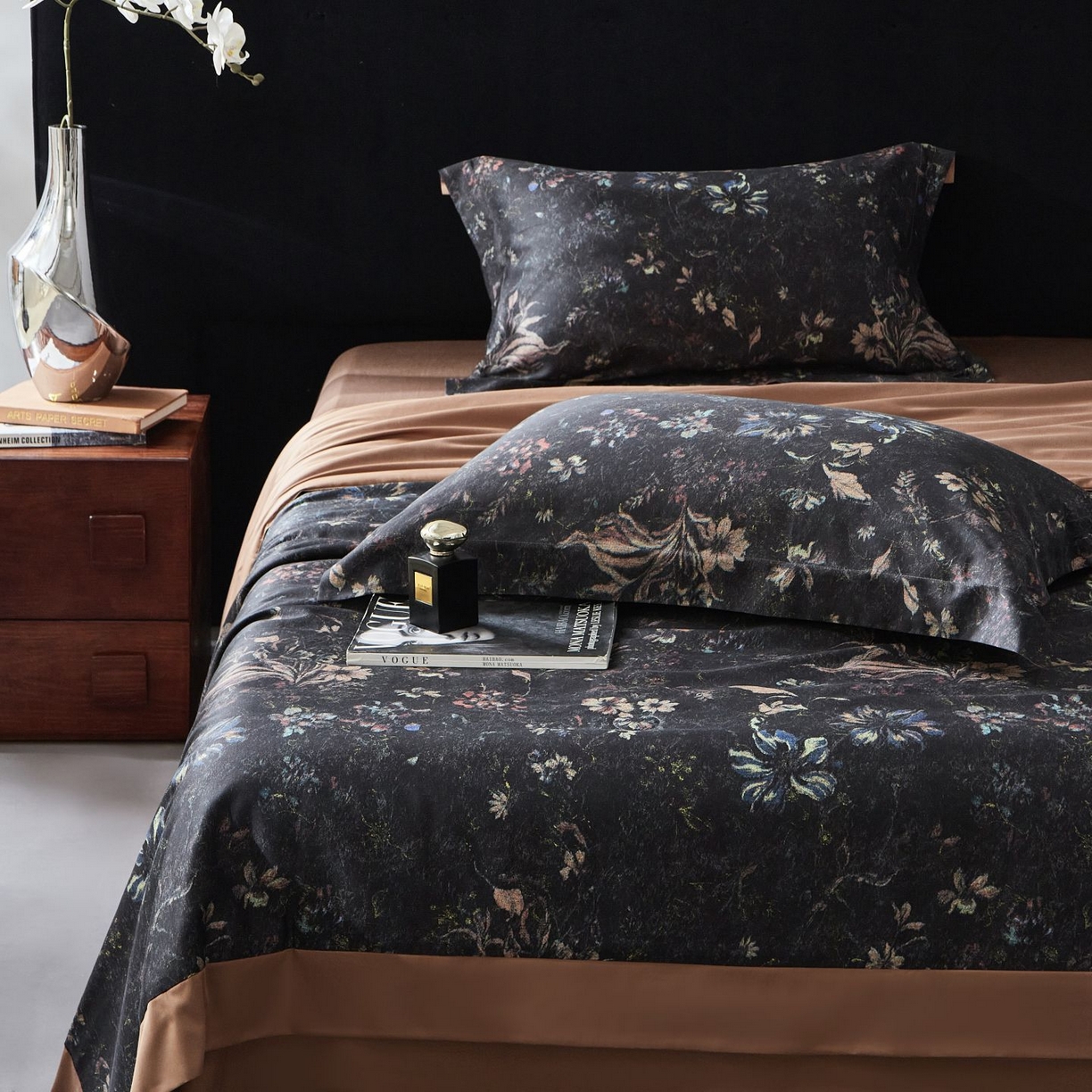 91家纺网 家纺一手货源 找家纺 南通朵美纺织品有限公司 2026新款100支天丝棉夏被四件套系列 花案