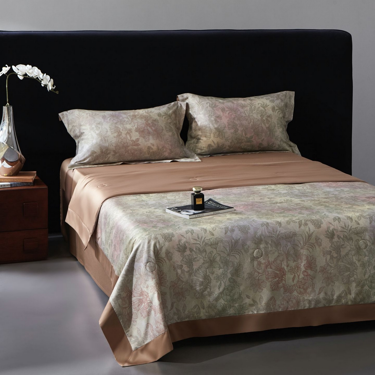 91家纺网 家纺一手货源 找家纺 南通朵美纺织品有限公司 2026新款100支天丝棉夏被四件套系列 汀山芳韵