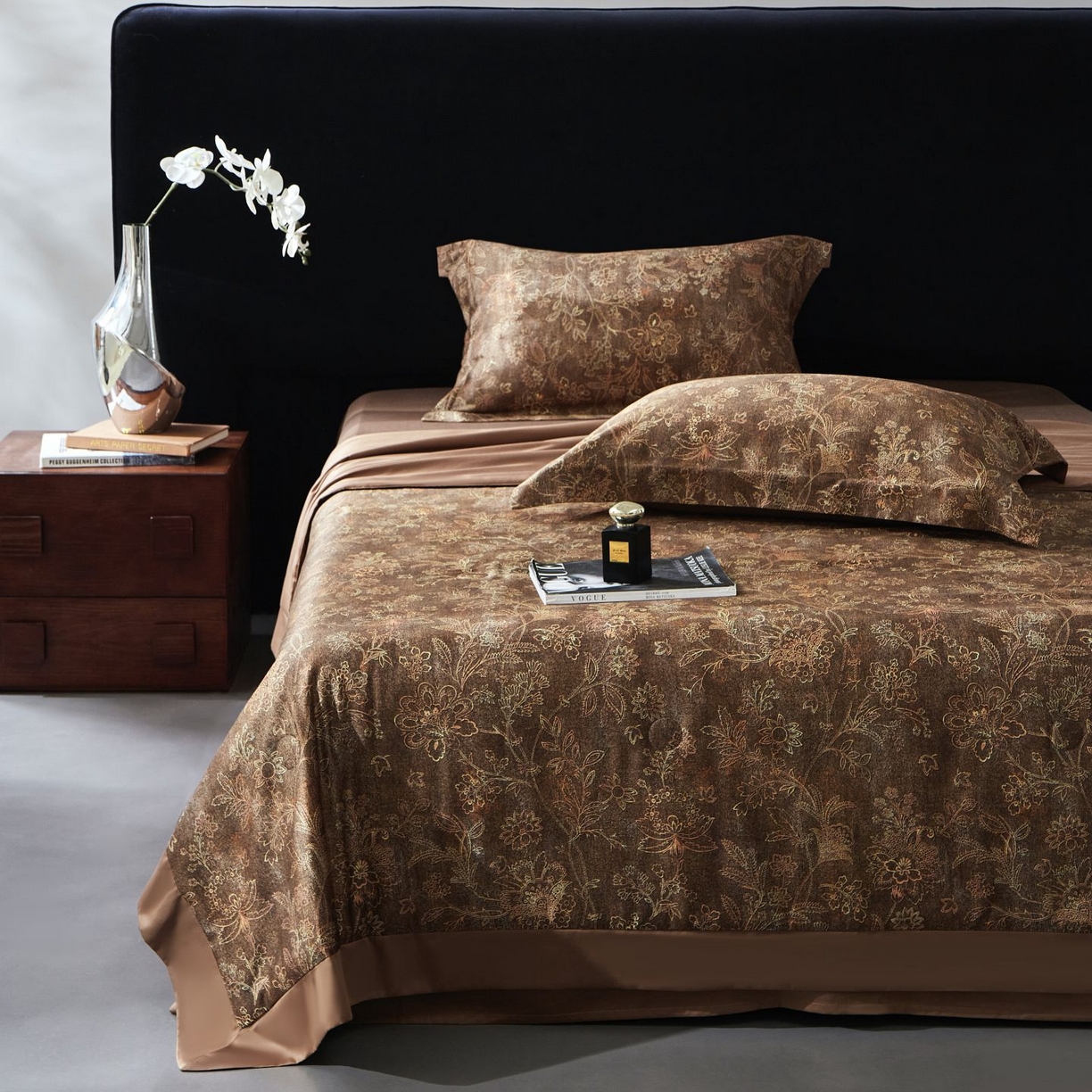 91家纺网 家纺一手货源 找家纺 南通朵美纺织品有限公司 2026新款100支天丝棉夏被四件套系列 芝蘭