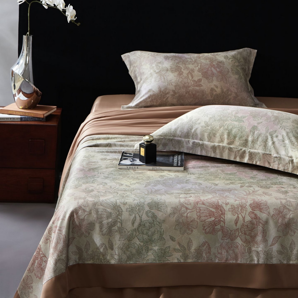 91家纺网 家纺一手货源 找家纺 南通朵美纺织品有限公司 2026新款100支天丝棉夏被四件套系列 汀山芳韵