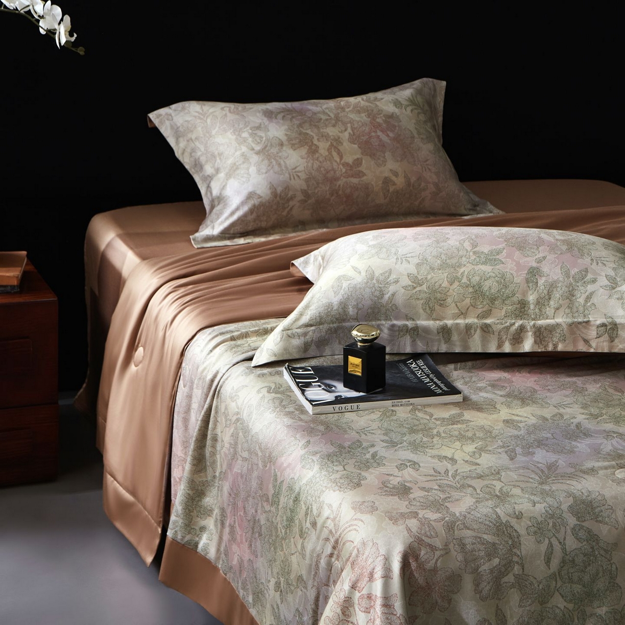 91家纺网 家纺一手货源 找家纺 南通朵美纺织品有限公司 2026新款100支天丝棉夏被四件套系列 汀山芳韵