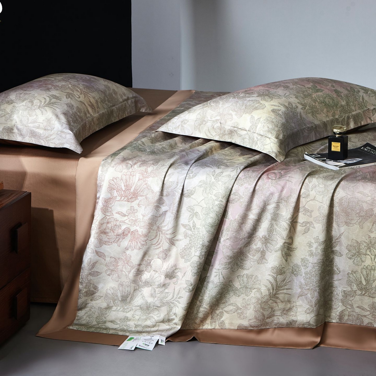 91家纺网 家纺一手货源 找家纺 南通朵美纺织品有限公司 2026新款100支天丝棉夏被四件套系列 汀山芳韵