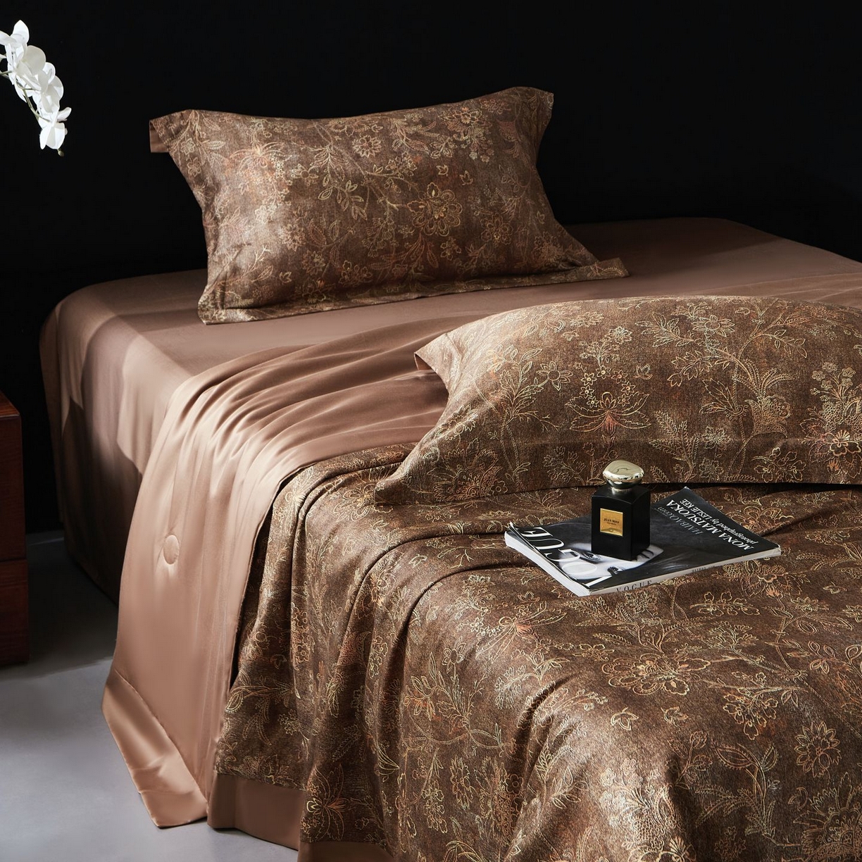 91家纺网 家纺一手货源 找家纺 南通朵美纺织品有限公司 2026新款100支天丝棉夏被四件套系列 芝蘭