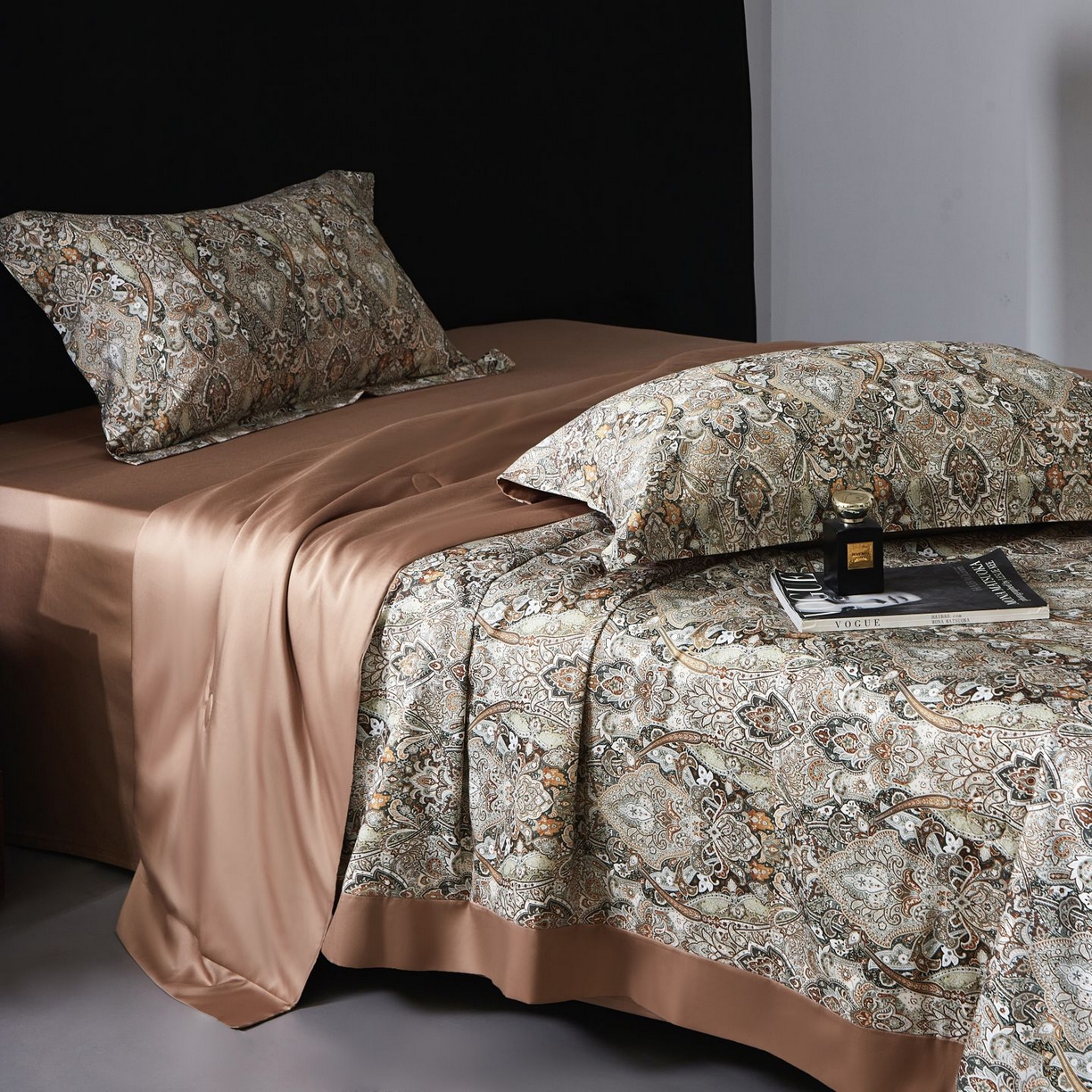 91家纺网 家纺一手货源 找家纺 南通朵美纺织品有限公司 2026新款100支天丝棉夏被四件套系列 卡顿