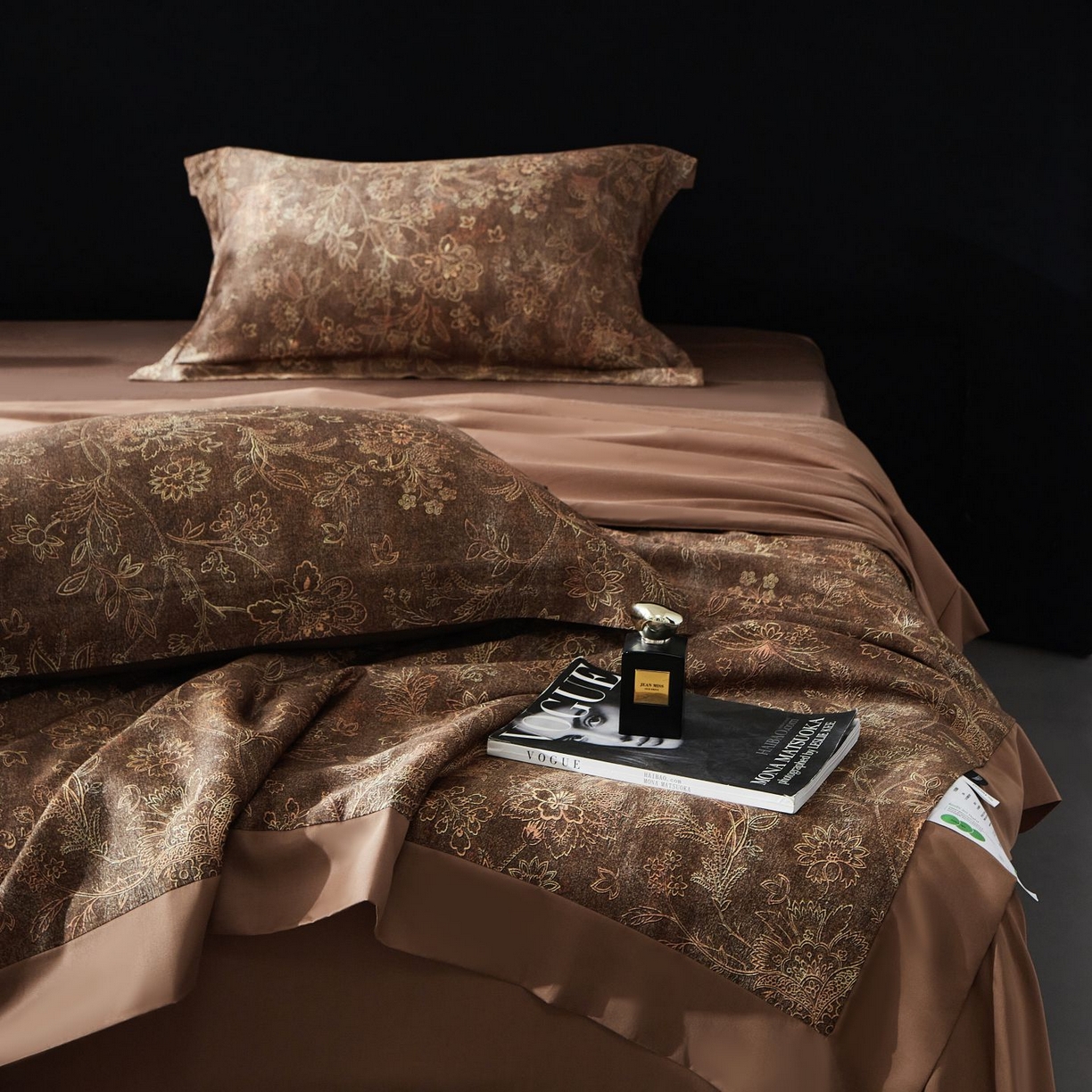 91家纺网 家纺一手货源 找家纺 南通朵美纺织品有限公司 2026新款100支天丝棉夏被四件套系列 芝蘭