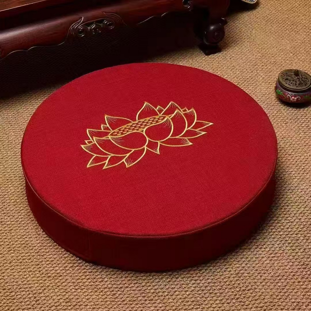 91家纺网 家纺一手货源 找家纺 （总）多米家居 2026新款多丽丝麻绣花定制红木坐垫、抱枕、桌旗，海绵，乳胶（定制尺寸联系商家）