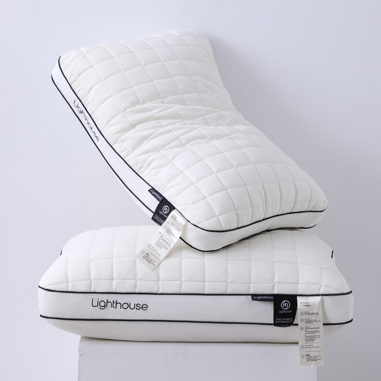 91家纺网 家纺一手货源 找家纺 （总）仁宇枕业 2026新款新品立体绵芙泡泡格软枕头轻奢成人家用枕头学生宿舍枕头枕芯