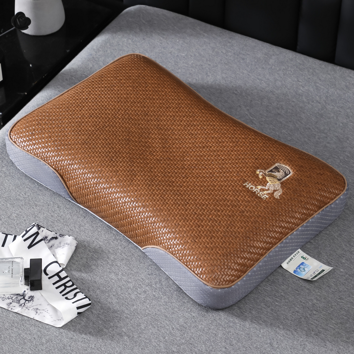 91家纺网 家纺一手货源 找家纺 （总）仁宇枕业 2026新款新品马到成功夏季雪藤冰藤夏凉记忆枕头花草枕荞麦枕头枕芯