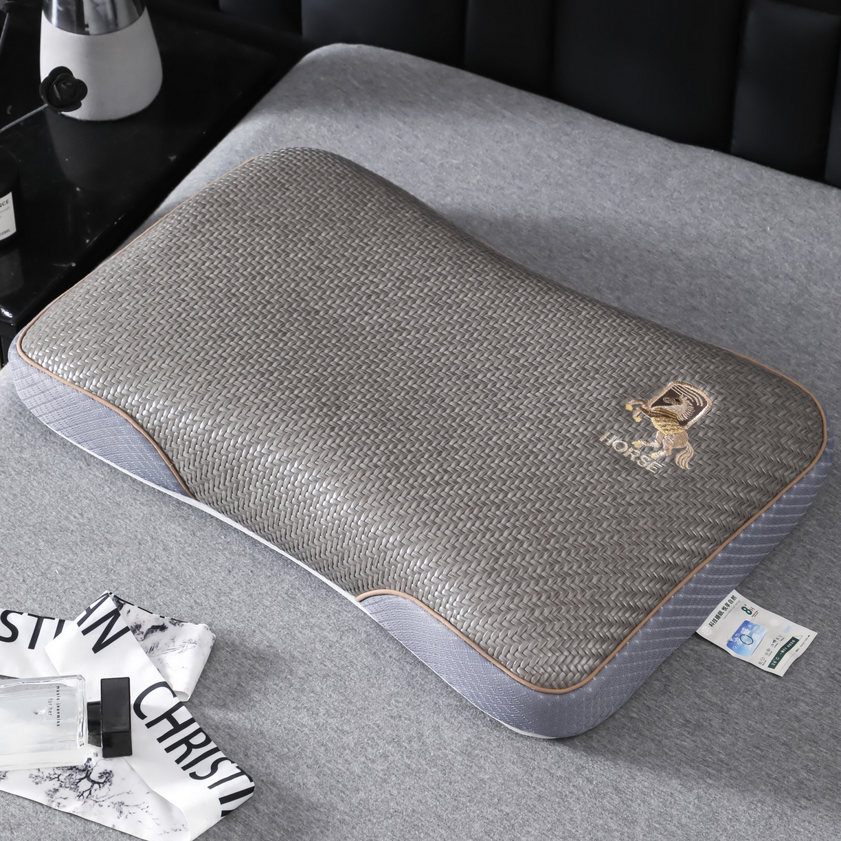 91家纺网 家纺一手货源 找家纺 （总）仁宇枕业 2026新款新品马到成功夏季雪藤冰藤夏凉记忆枕头花草枕荞麦枕头枕芯