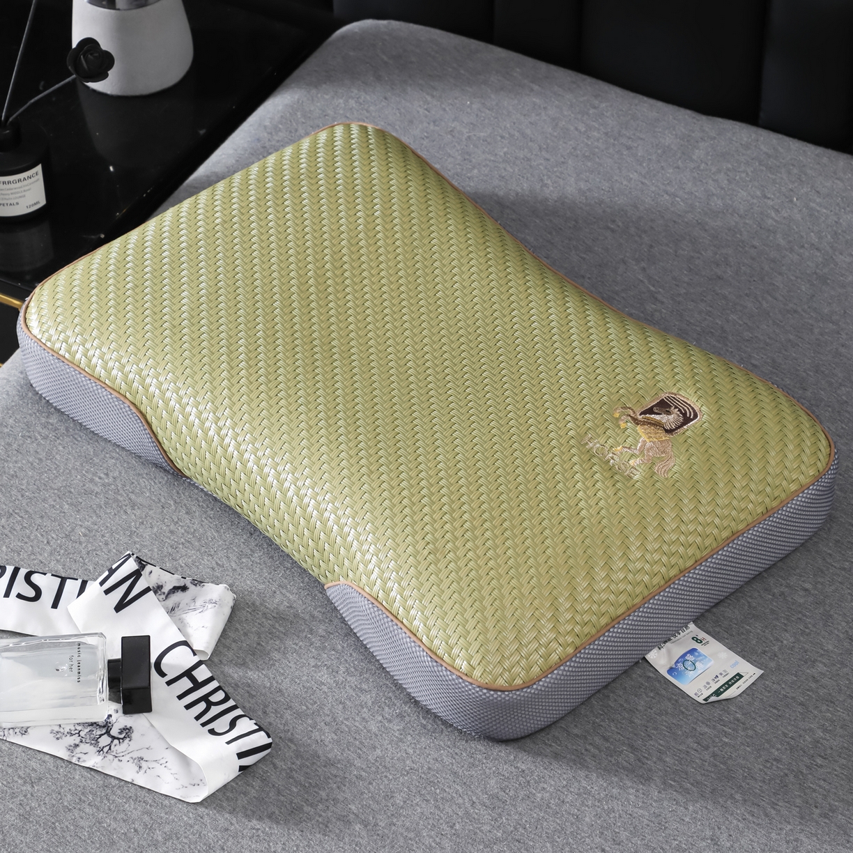 91家纺网 家纺一手货源 找家纺 （总）仁宇枕业 2026新款新品马到成功夏季雪藤冰藤夏凉记忆枕头花草枕荞麦枕头枕芯