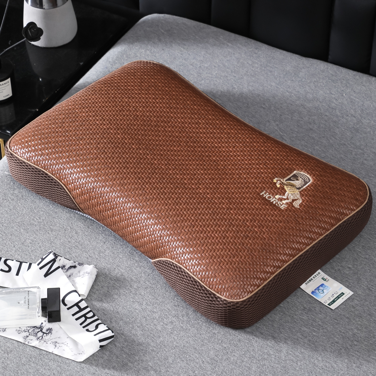 91家纺网 家纺一手货源 找家纺 （总）仁宇枕业 2026新款新品马到成功夏季雪藤冰藤夏凉记忆枕头花草枕荞麦枕头枕芯