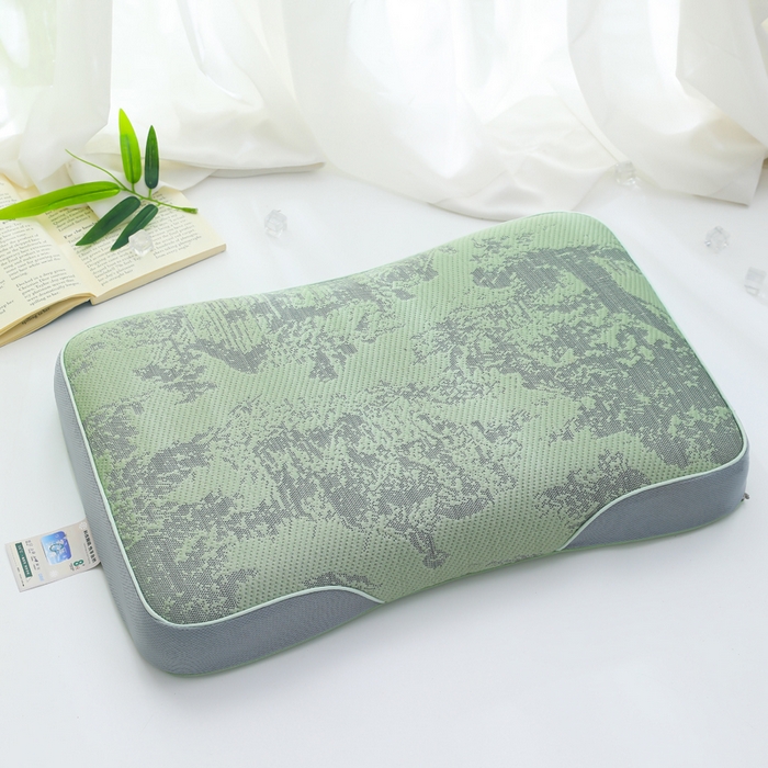 91家纺网 家纺一手货源 找家纺 （总）仁宇枕业 2026新款新品山水画夏季花草枕荞麦枕头记忆枕头枕芯