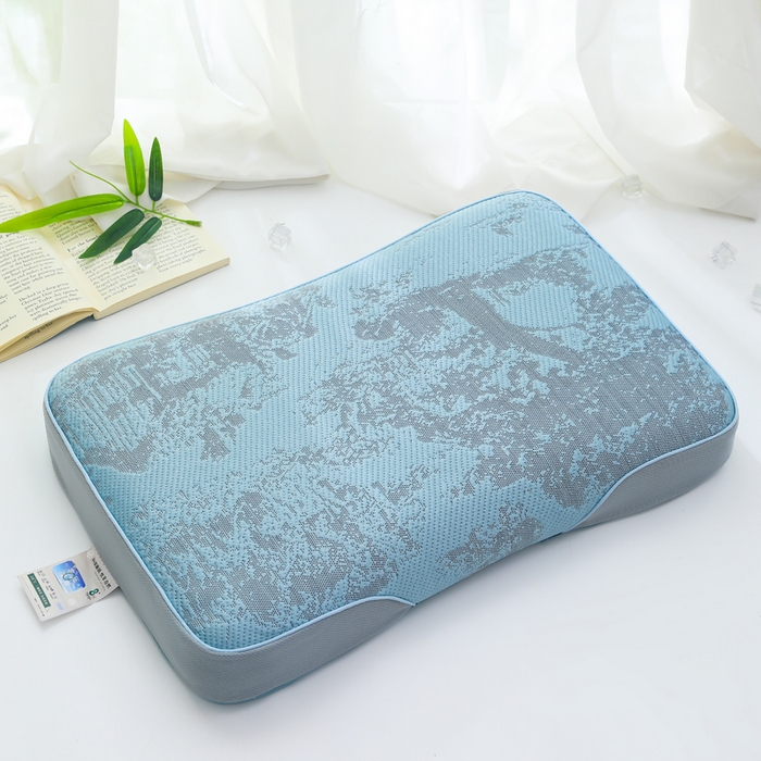 91家纺网 家纺一手货源 找家纺 （总）仁宇枕业 2026新款新品山水画夏季花草枕荞麦枕头记忆枕头枕芯